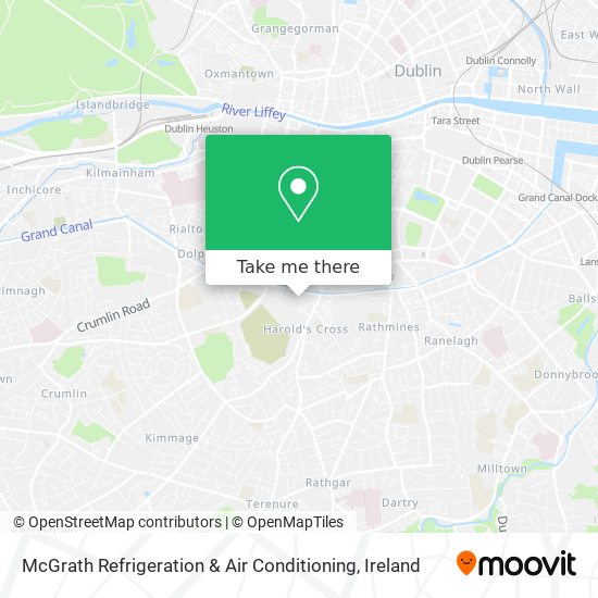 McGrath Refrigeration & Air Conditioning map
