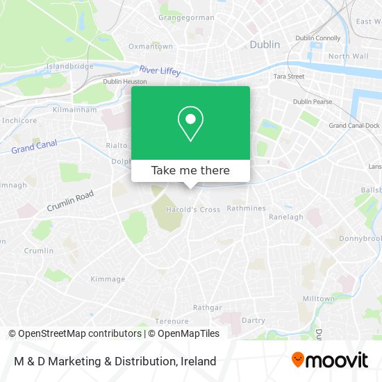 M & D Marketing & Distribution map