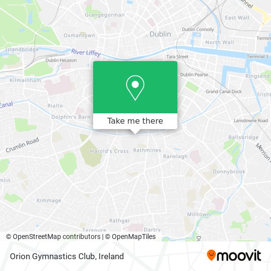 Orion Gymnastics Club map