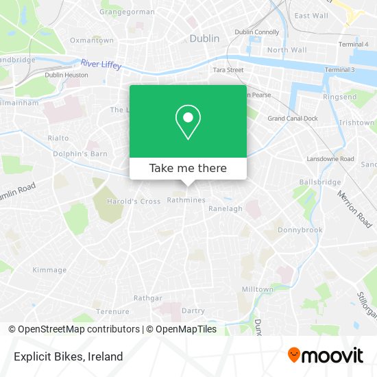 Explicit Bikes map