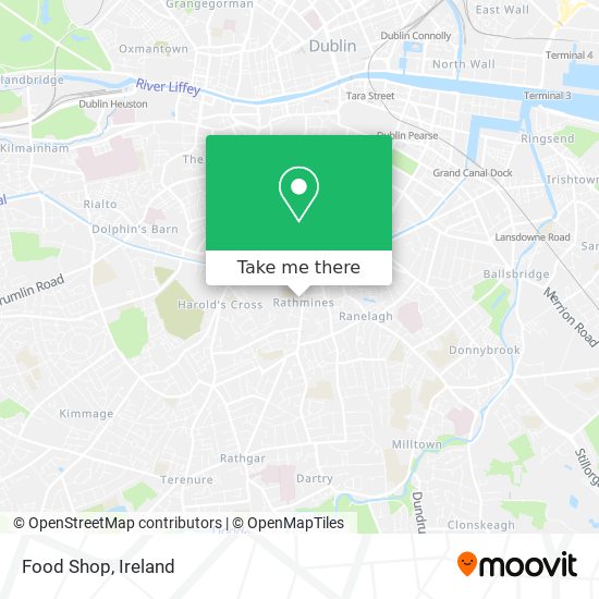 Food Shop map