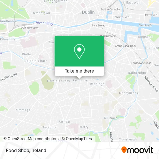 Food Shop map