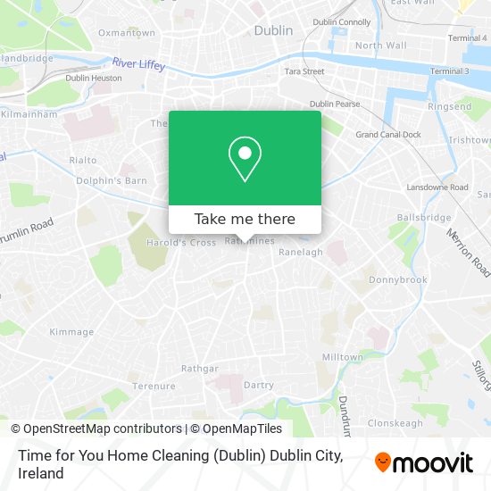 Time for You Home Cleaning (Dublin) Dublin City map
