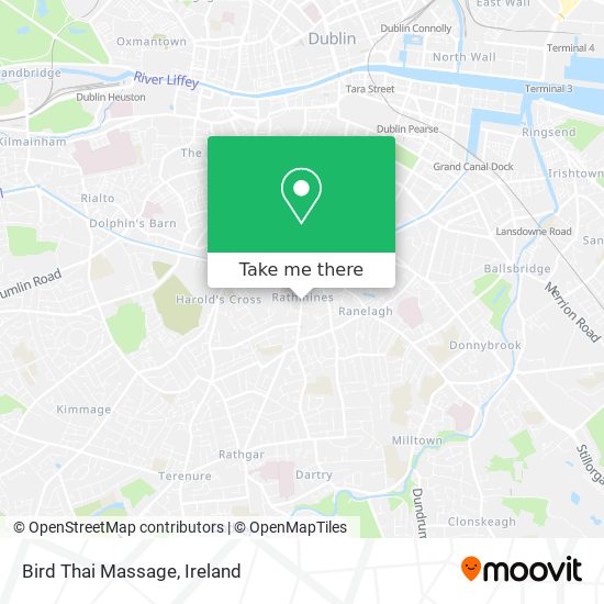Bird Thai Massage map