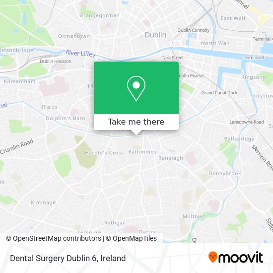 Dental Surgery Dublin 6 map