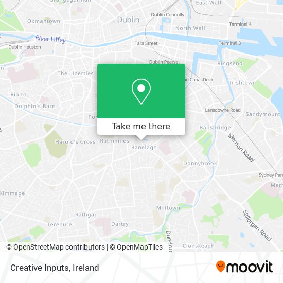 Creative Inputs map