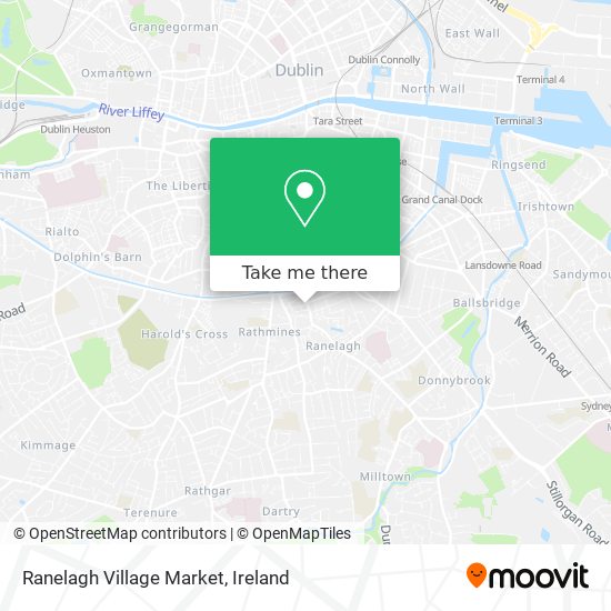 Ranelagh Village Market map