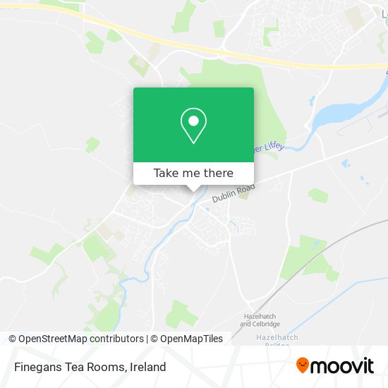 Finegans Tea Rooms map