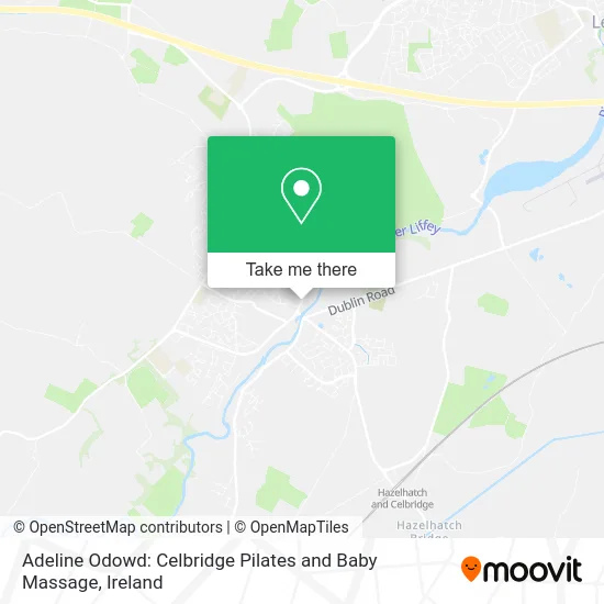 Adeline Odowd: Celbridge Pilates and Baby Massage map