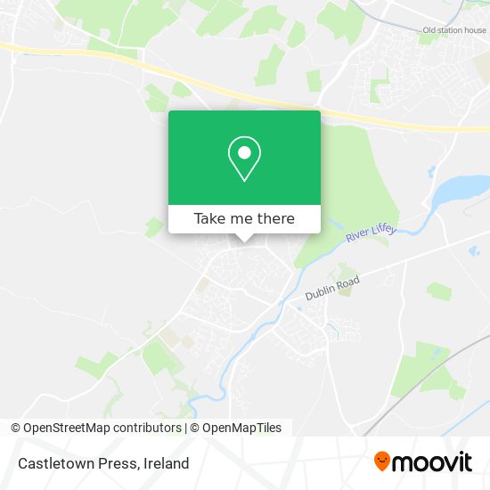 Castletown Press map
