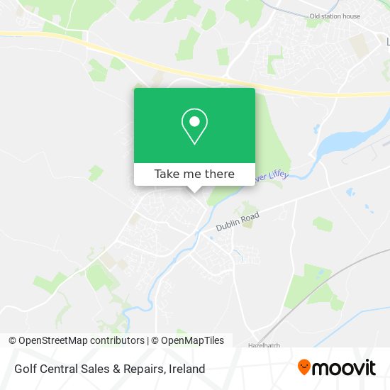 Golf Central Sales & Repairs map