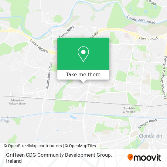 Griffeen CDG Community Development Group map