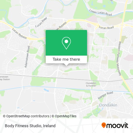 Body Fitness Studio map