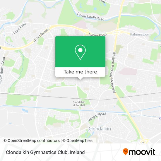 Clondalkin Gymnastics Club map