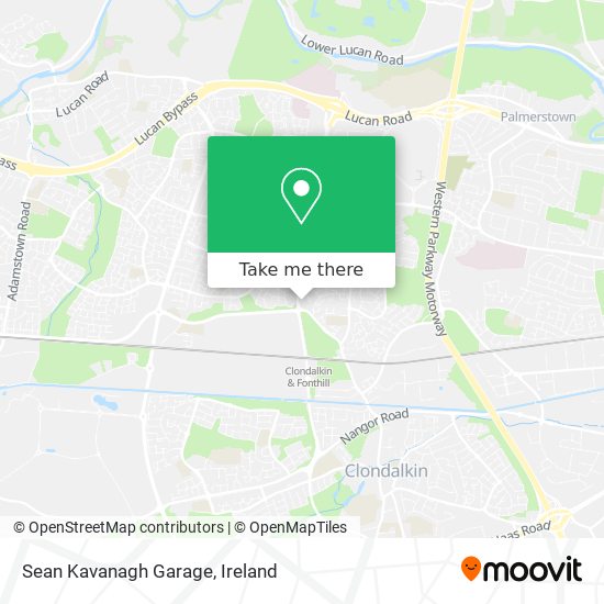 Sean Kavanagh Garage map