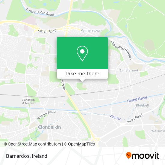 Barnardos map