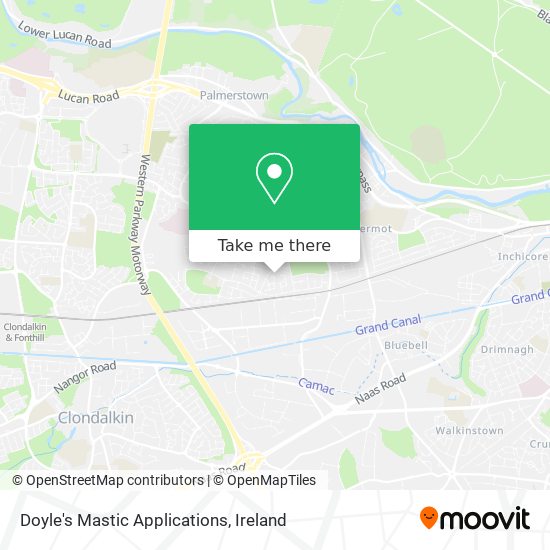 Doyle's Mastic Applications map