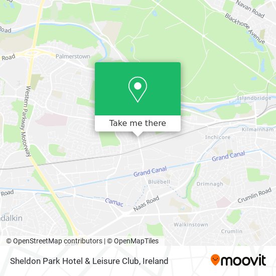 Sheldon Park Hotel & Leisure Club map