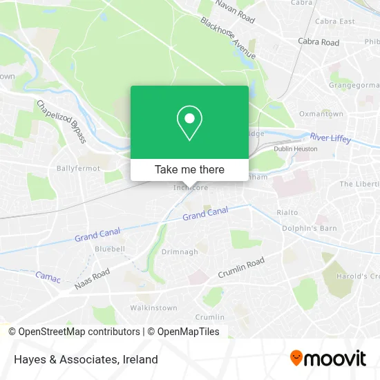 Hayes & Associates map