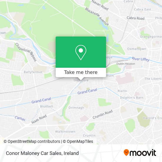 Conor Maloney Car Sales map