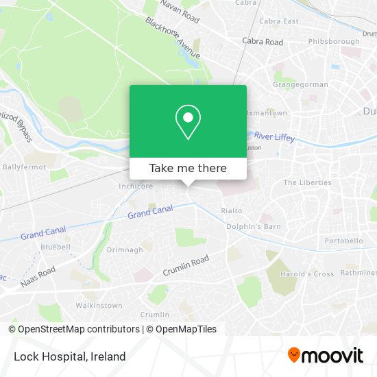 Lock Hospital map
