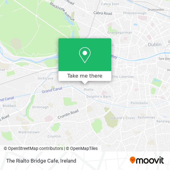 The Rialto Bridge Cafe map
