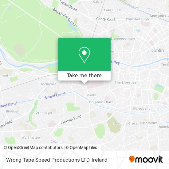 Wrong Tape Speed Productions LTD map