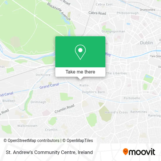 St. Andrew's Community Centre map