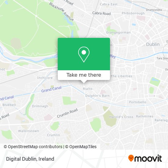 Digital Dublin map