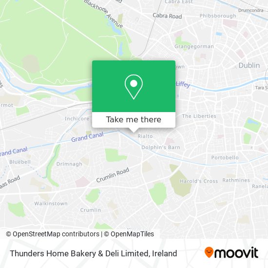 Thunders Home Bakery & Deli Limited map