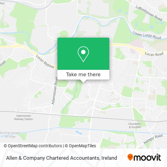 Allen & Company Chartered Accountants map