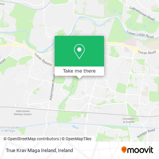 True Krav Maga Ireland map