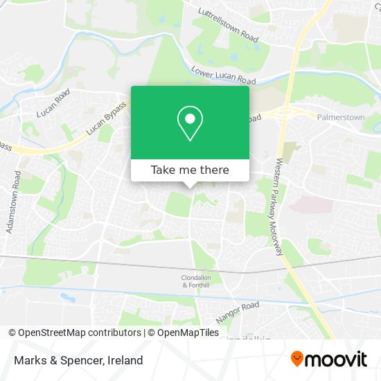 Marks & Spencer map