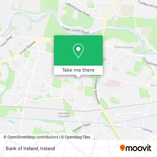 Bank of Ireland map