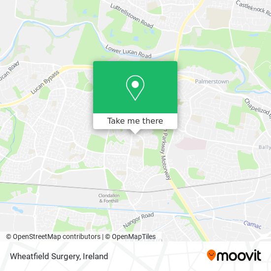 Wheatfield Surgery map