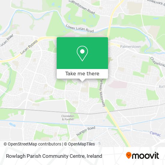 Rowlagh Parish Community Centre map