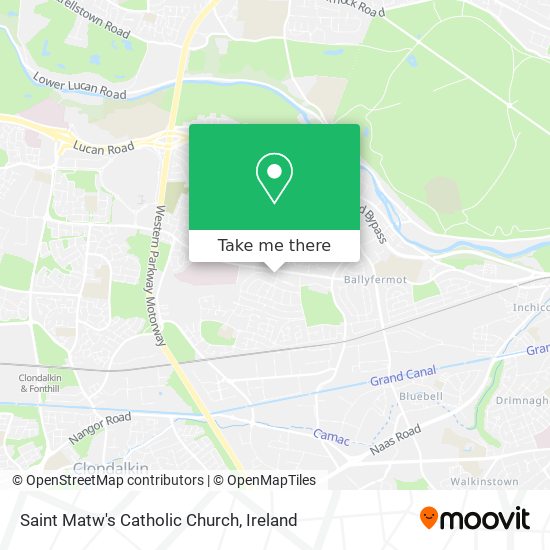 Saint Matw's Catholic Church map