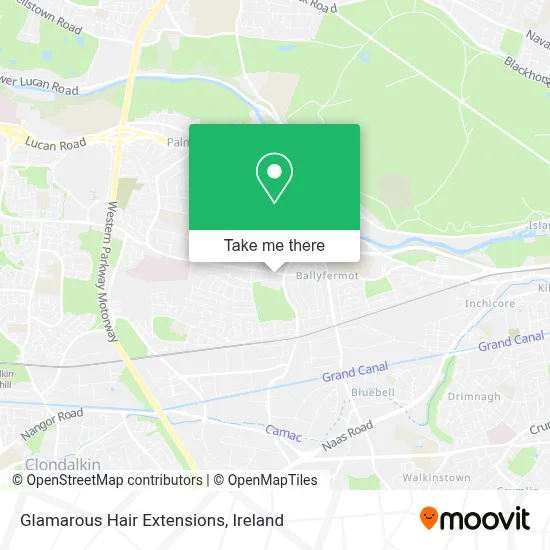 Glamarous Hair Extensions map