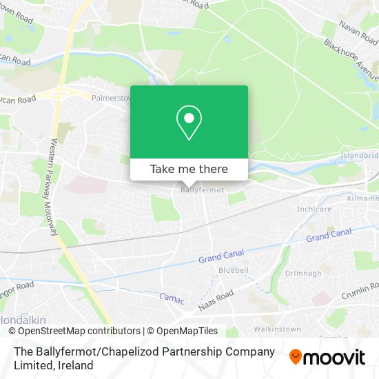 The Ballyfermot / Chapelizod Partnership Company Limited map