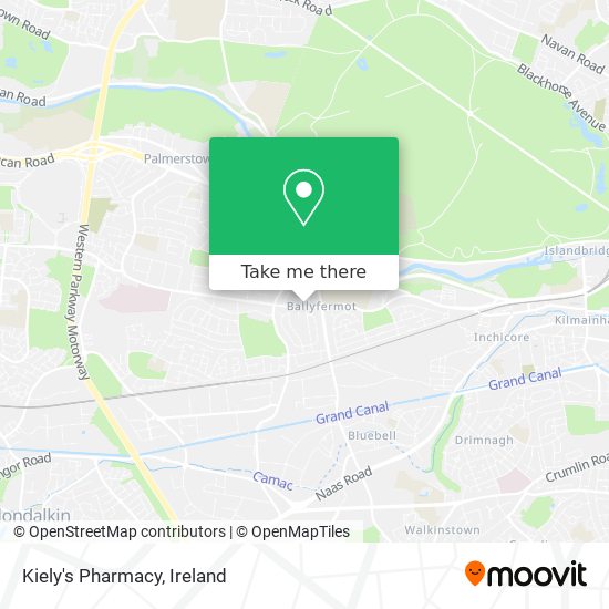 Kiely's Pharmacy map