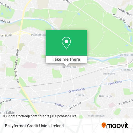 Ballyfermot Credit Union map