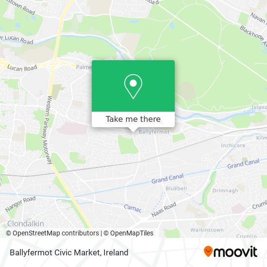 Ballyfermot Civic Market map