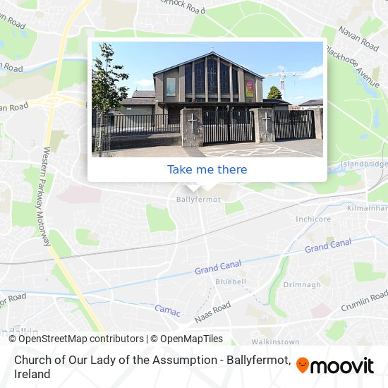 Church of Our Lady of the Assumption - Ballyfermot plan