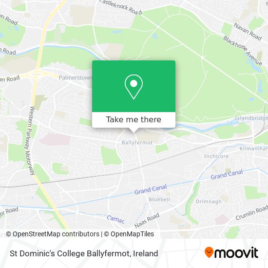 St Dominic's College Ballyfermot plan