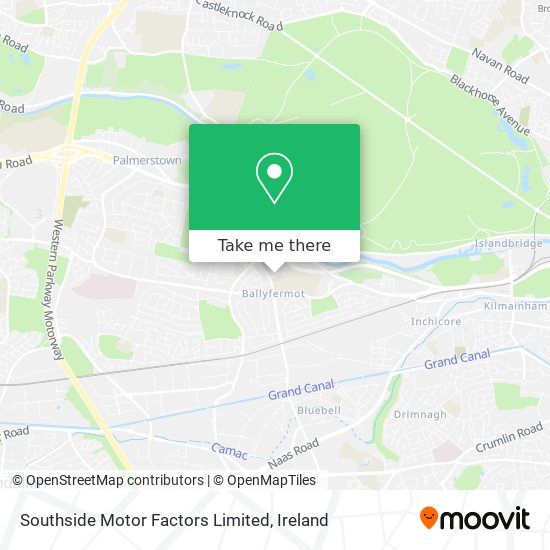 Southside Motor Factors Limited map