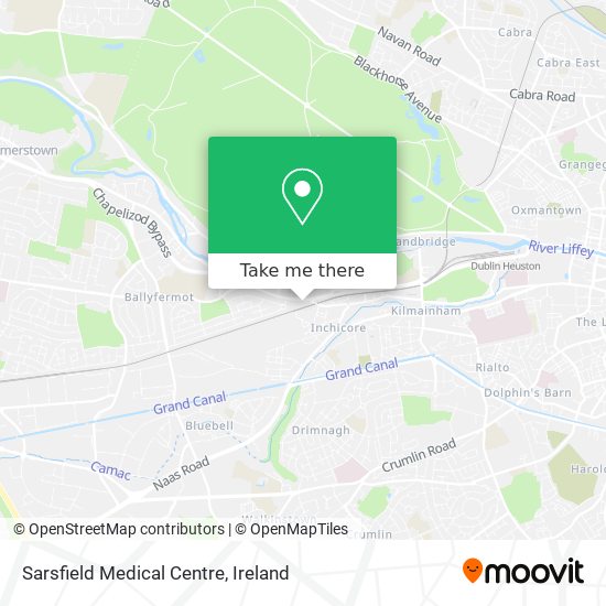 Sarsfield Medical Centre map