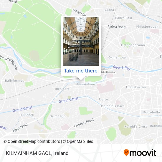 KILMAINHAM GAOL map
