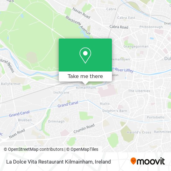 La Dolce Vita Restaurant Kilmainham map