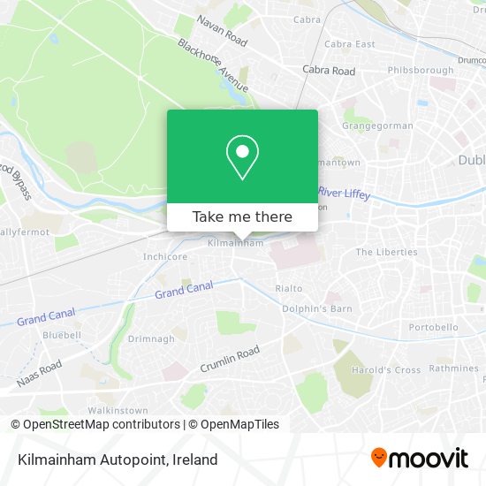 Kilmainham Autopoint map