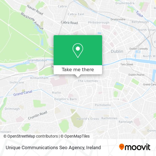 Unique Communications Seo Agency map